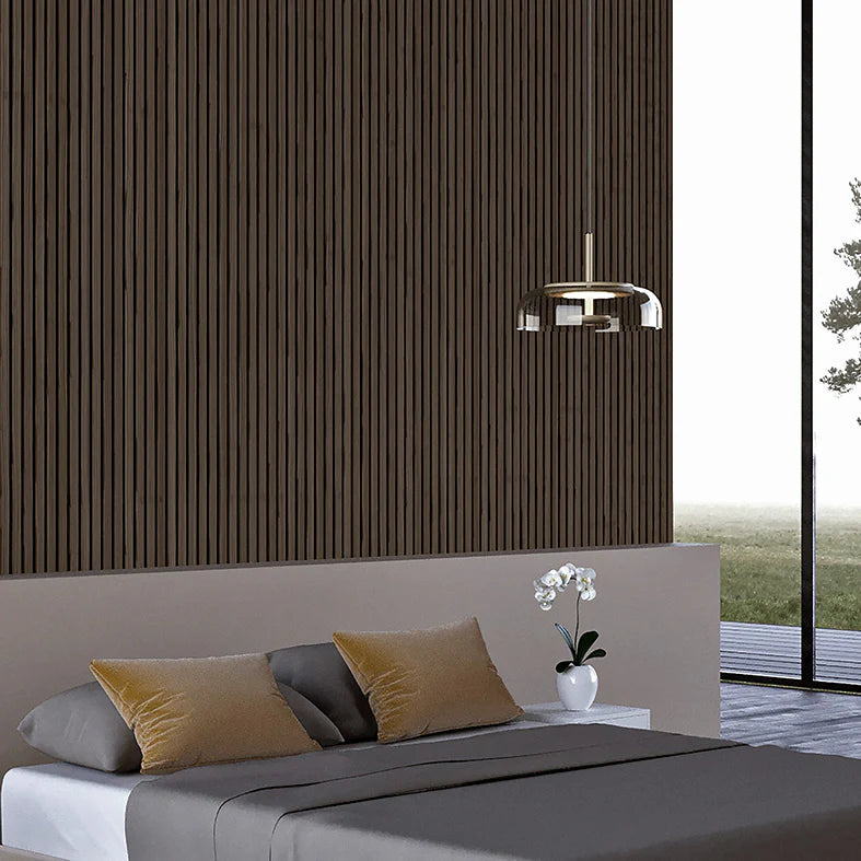 Pannelli acustici fonoassorbenti Noce Scuro Smoked Walnut