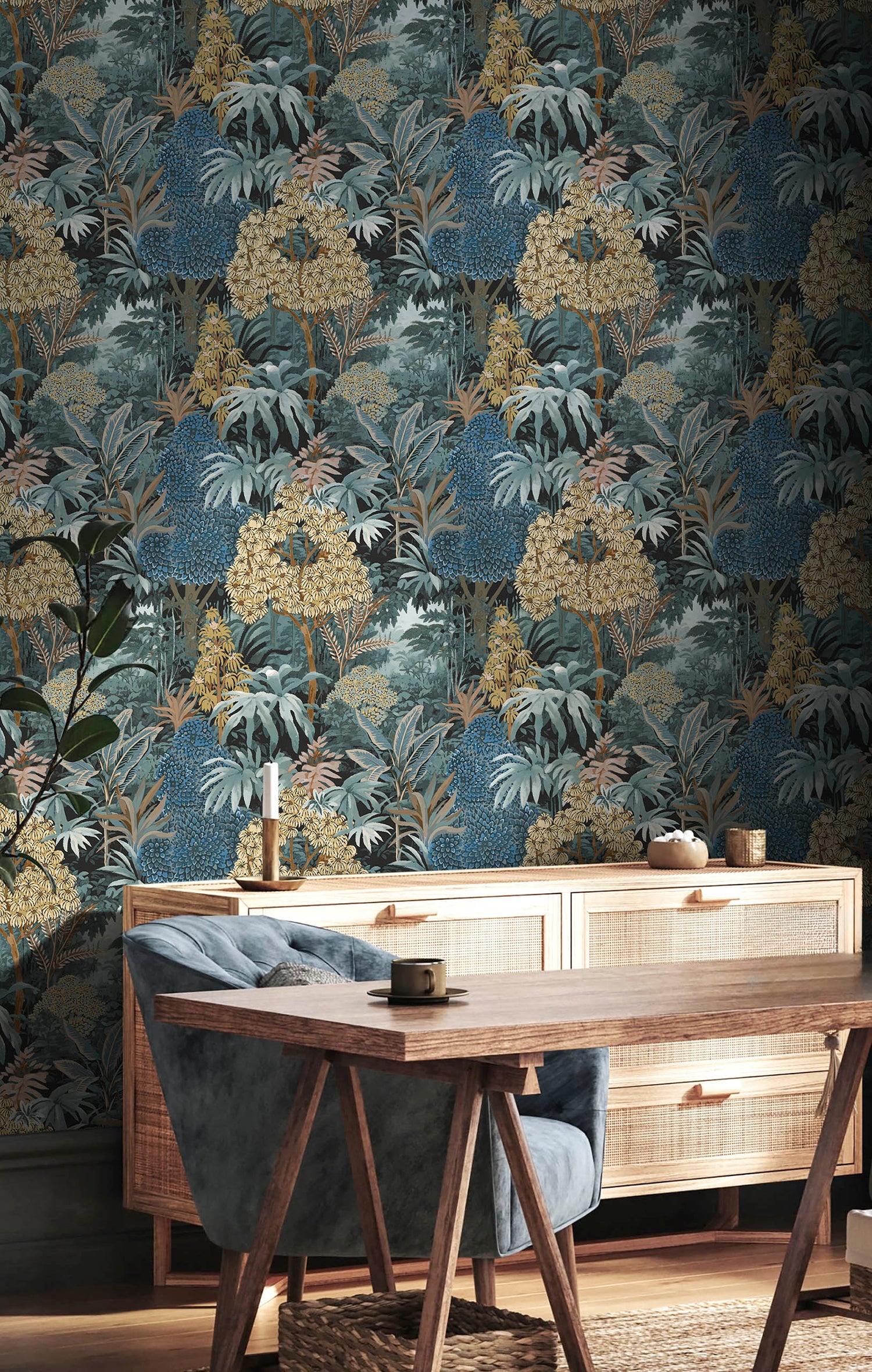 Carta da Parati Botany House Cristiana Masi Wallpaper cod. 15502