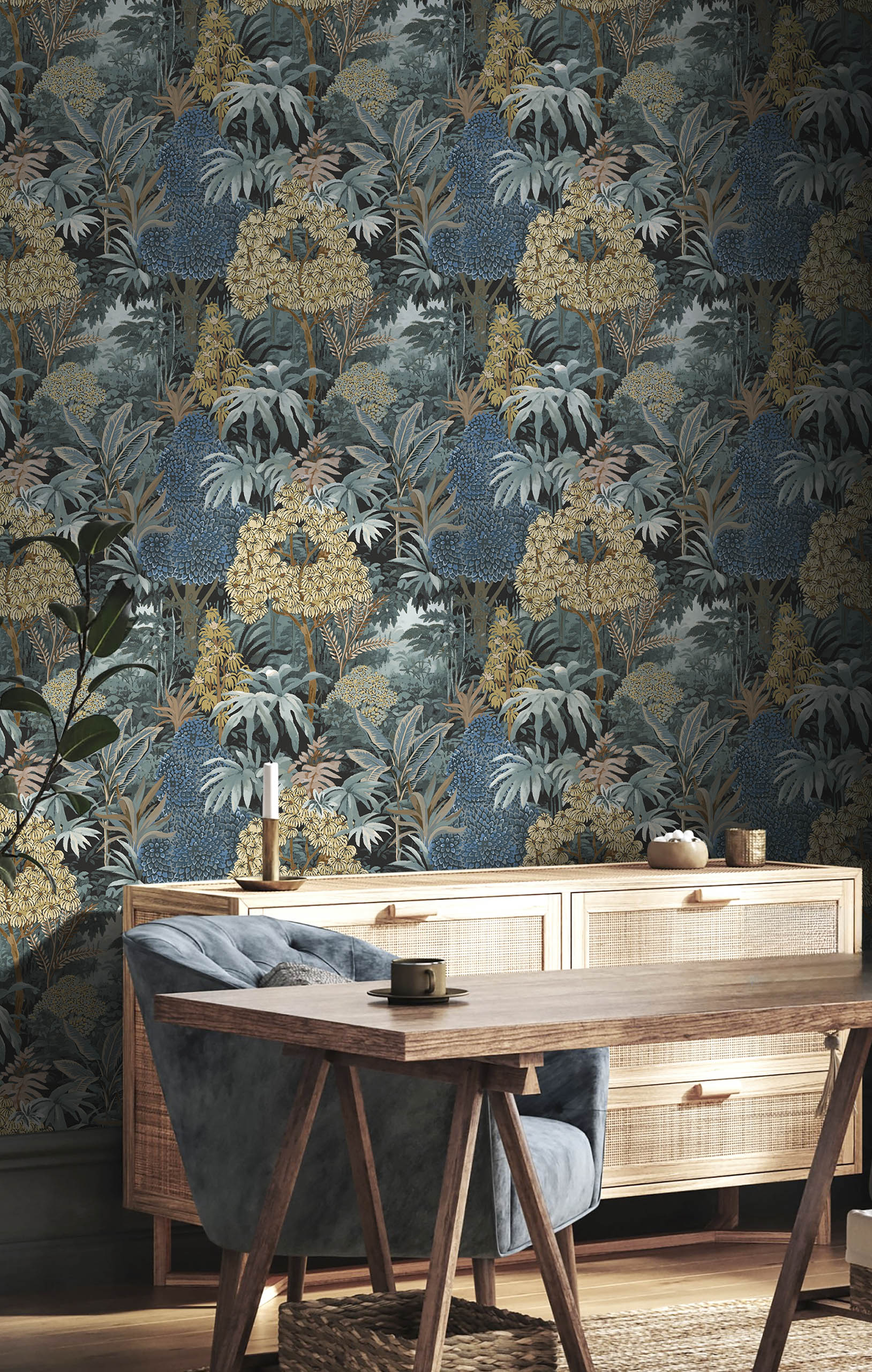Carta da Parati Botany House Cristiana Masi Wallpaper cod. 15502