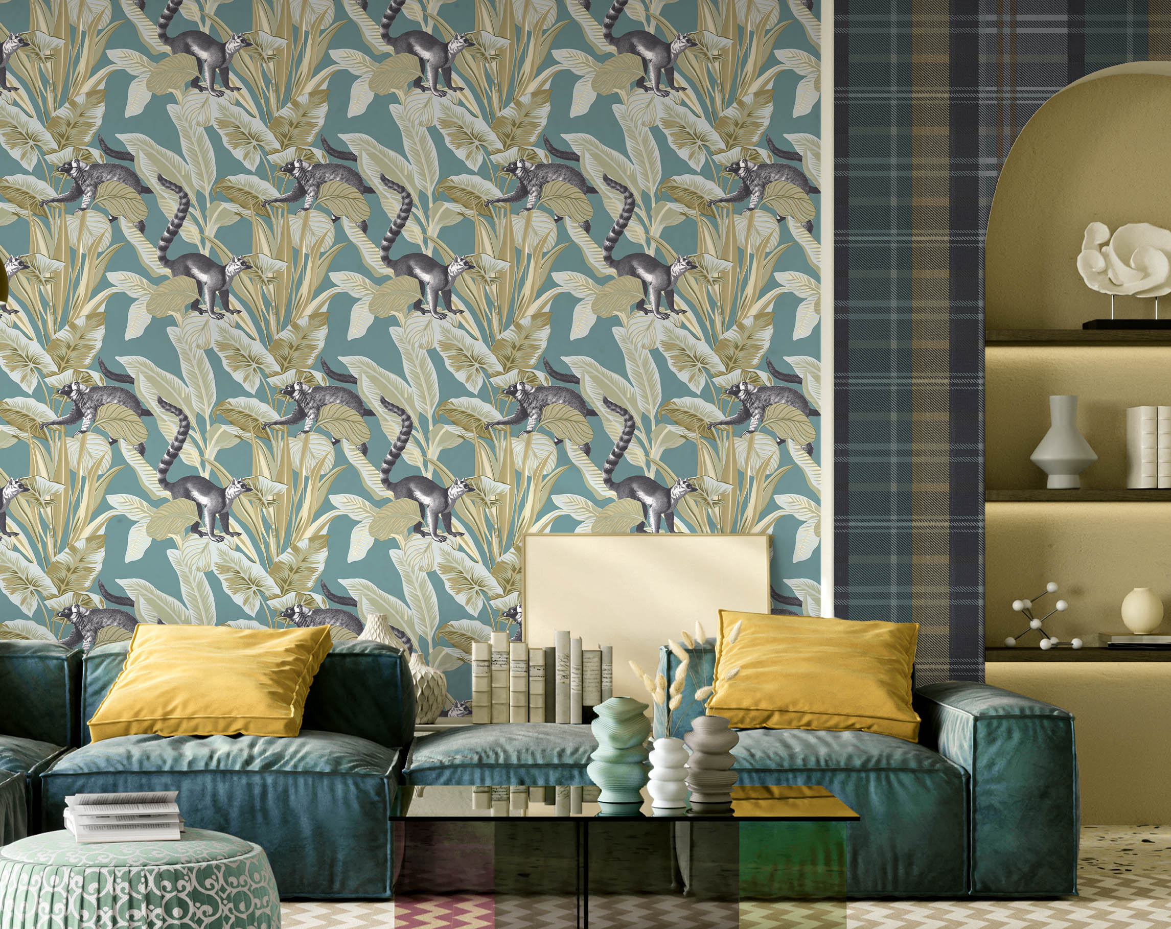 Carta da Parati Botany House Cristiana Masi Wallpaper cod. 15535