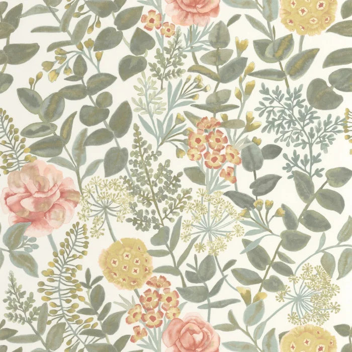 Carta da Parati Soliflore Casadeco Wallpaper