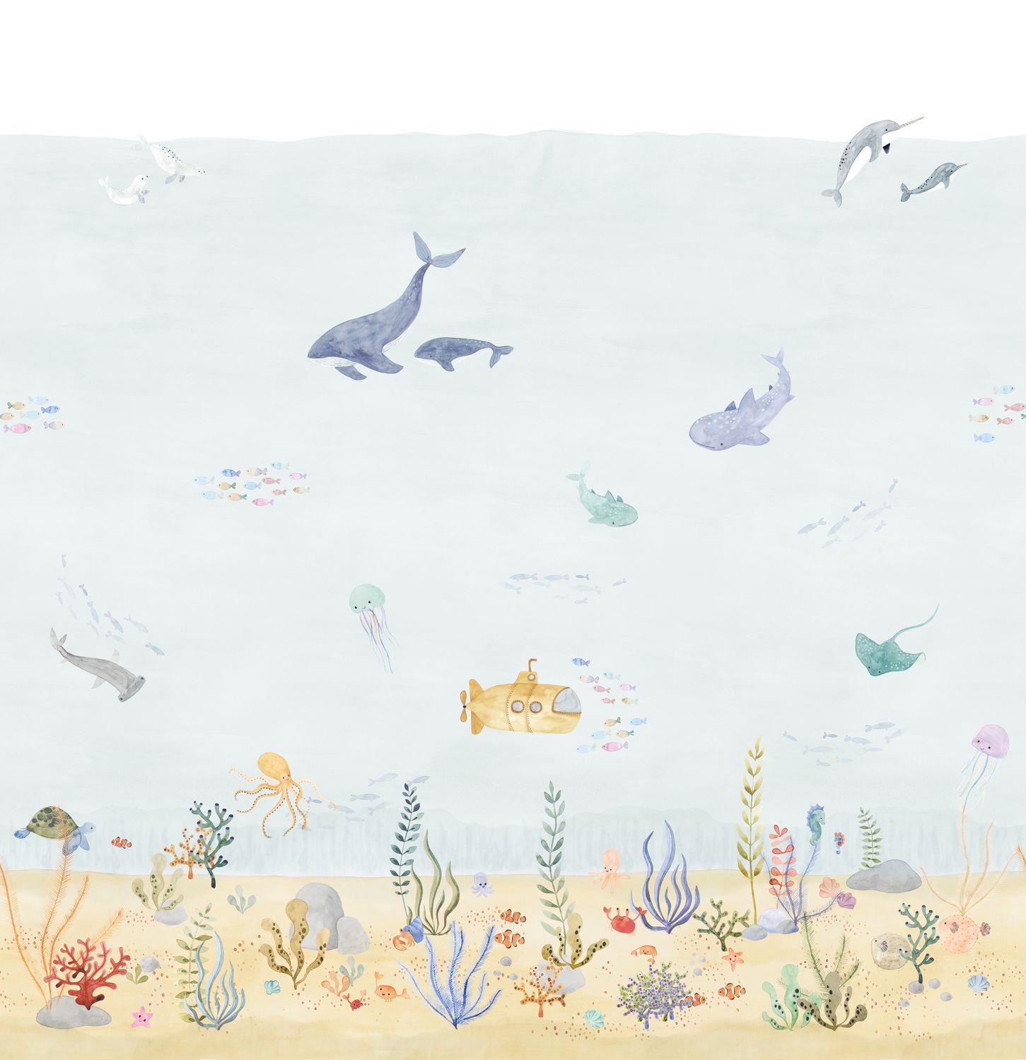 Poster Carta da Parati Once Upon A Time 2 cod. 200706208 Casadeco Wallpaper mis. 300 cm x 280 cm