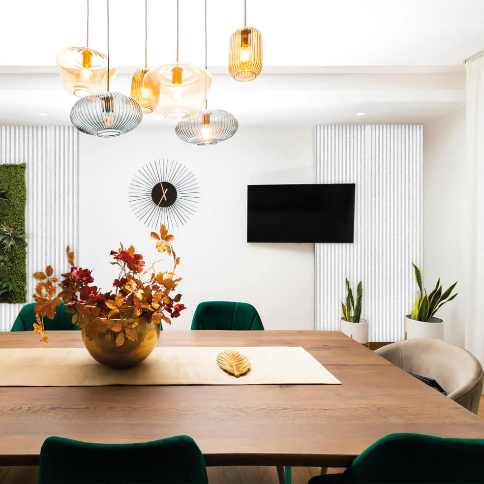 Pannelli acustici fonoassorbenti Bianco White