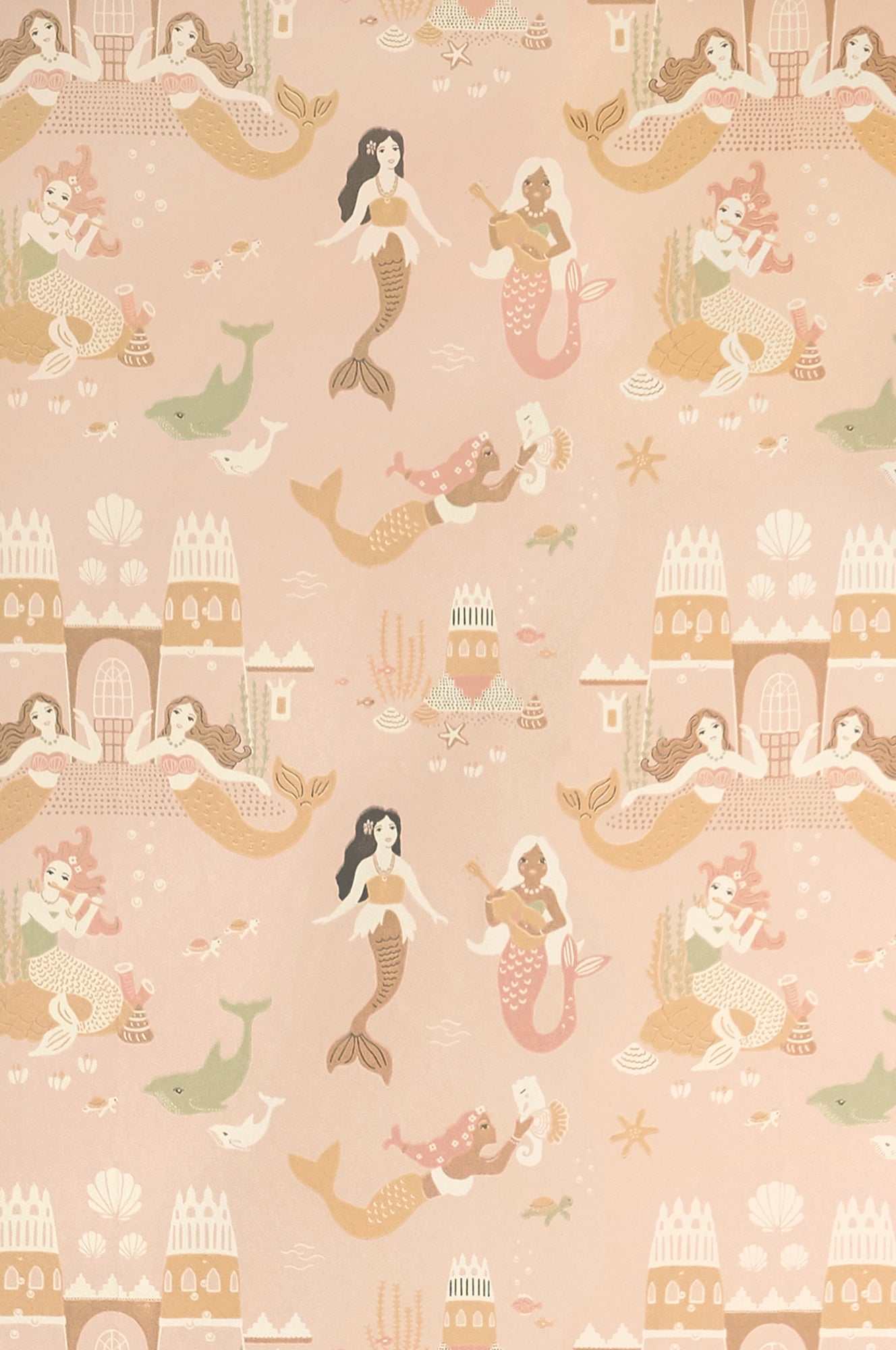 Carta da Parati Mermaid Reef Majvillan Wallpaper cod. 152-03