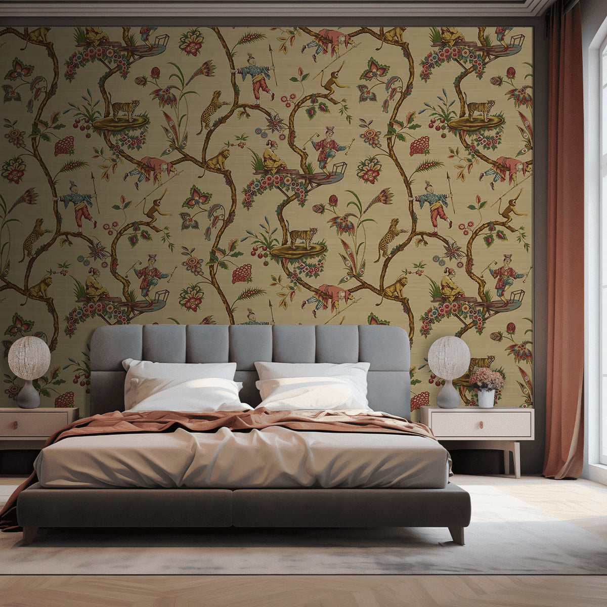 Carta da Parati Scalamandré JV Design Licence cod. 26028