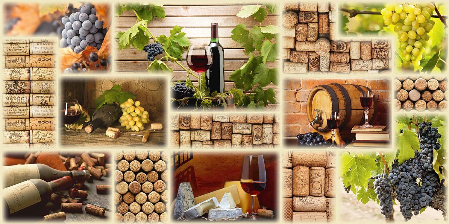 Pannello in PVC Wine Cellar  cm 96 x 48  ULTIMI PEZZI DISPONIBILI!