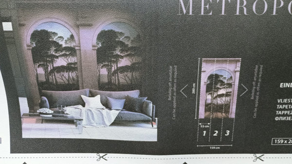 Carta da Parati Metropolitan Stories The Wall cm 159 x 280 cod. 38249-1 OUTLET