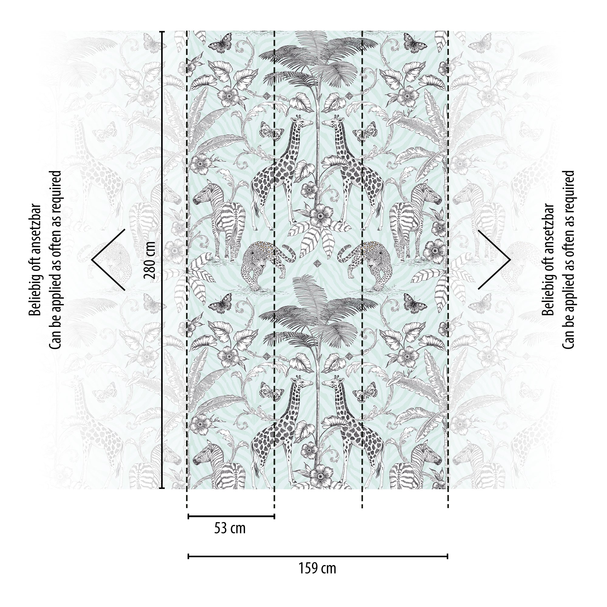 Carta da Parati The Wall 2 cm 159 x 280 cod. 39205-1