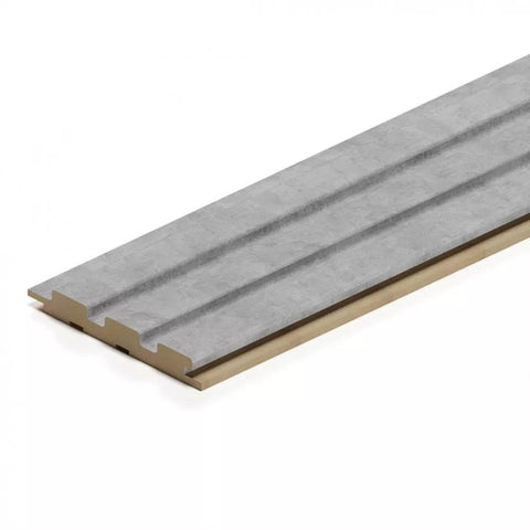Doga 3D Legno in MDF colore Chicago  mis. 119 x 16 x 2750 mm