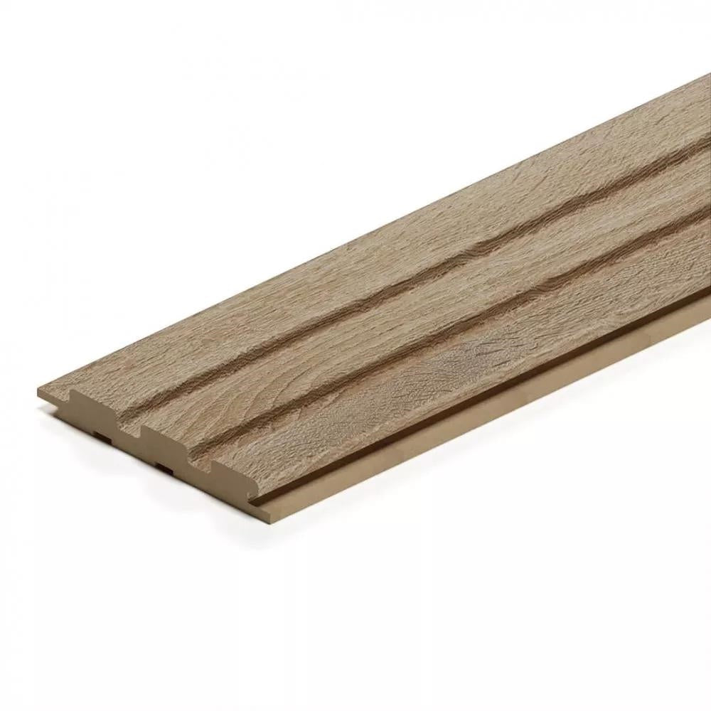 Doga 3D Legno in MDF colore Naturale  mis. 119 x 16 x 2750 mm