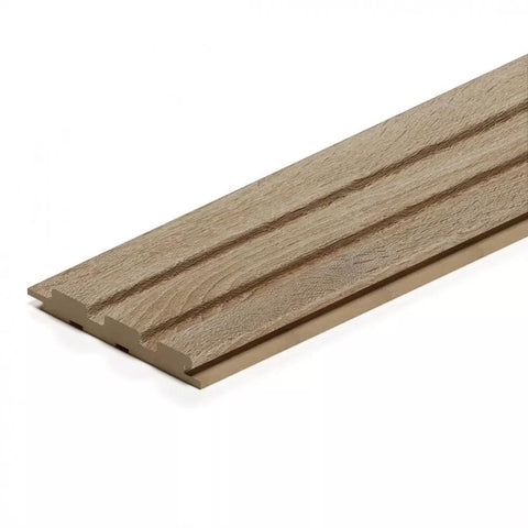 Doga 3D Legno in MDF colore Naturale  mis. 119 x 16 x 2750 mm