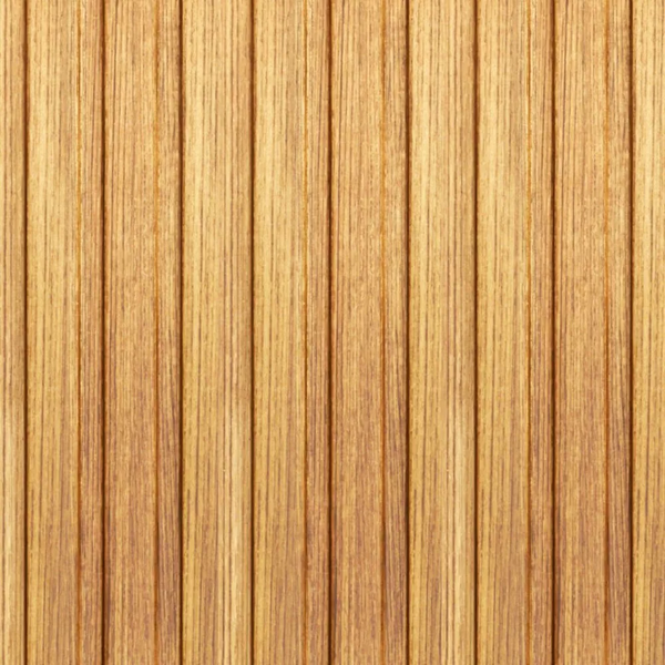 Doga 3D Legno in MDF colore Teak mis. 119 x 16 x 2750 mm