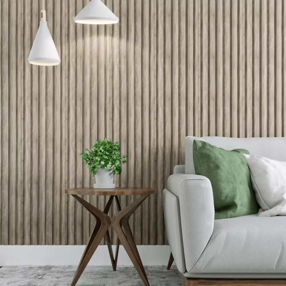 Doga 3D Legno in MDF colore Vintage mis. 119 x 16 x 2750 mm