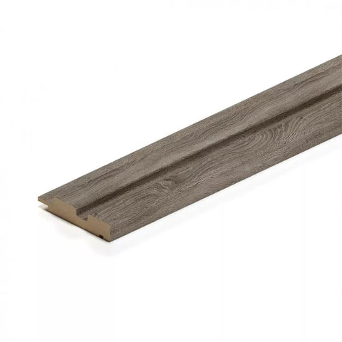 Profilo DX doga 3D Legno in MDF colore Vintage mis. 77 x 16 x 2750 mm
