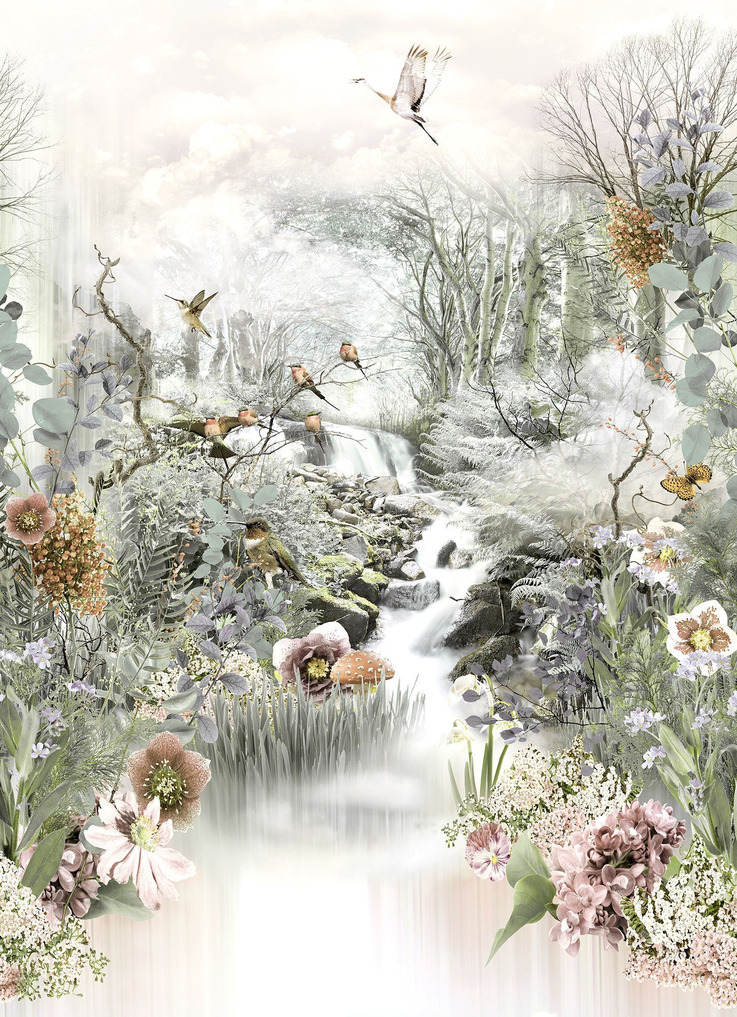 Carta da parati Komar Fable in TNT mis. 184 cm x 254 cm - OUTLET