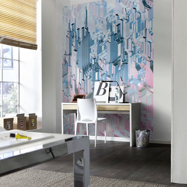 Carta da parati Komar Downtown in TNT mis. 184 cm x 254 cm - OUTLET