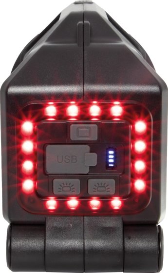 Lampada portatile ricaricabile a LED HL 2400, 2400lm + 360lm, IP44