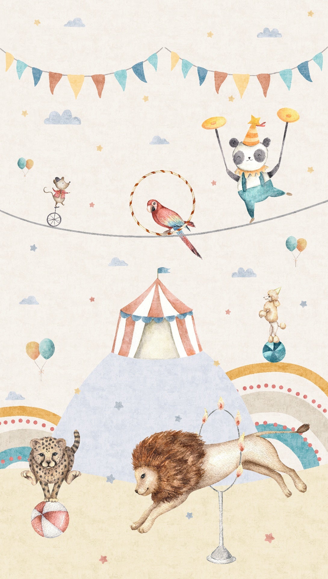 Carta da Parati Mia &amp; Paul mis. 159 x 280 cm