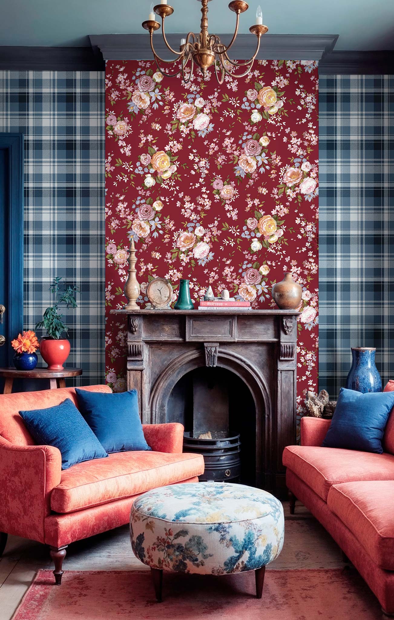 Carta da Parati BLOOMING GARDEN Cristiana Masi Wallpaper cod. 8312