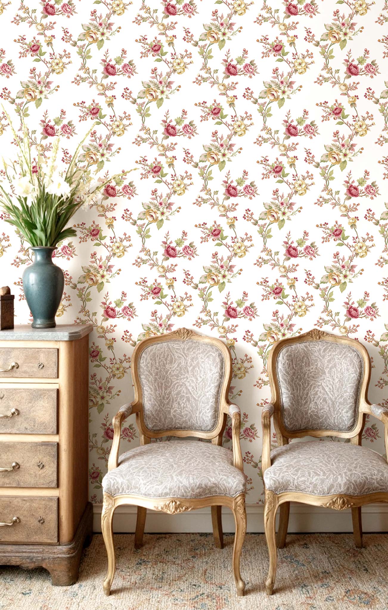 Carta da Parati BLOOMING GARDEN Cristiana Masi Wallpaper cod. 8326