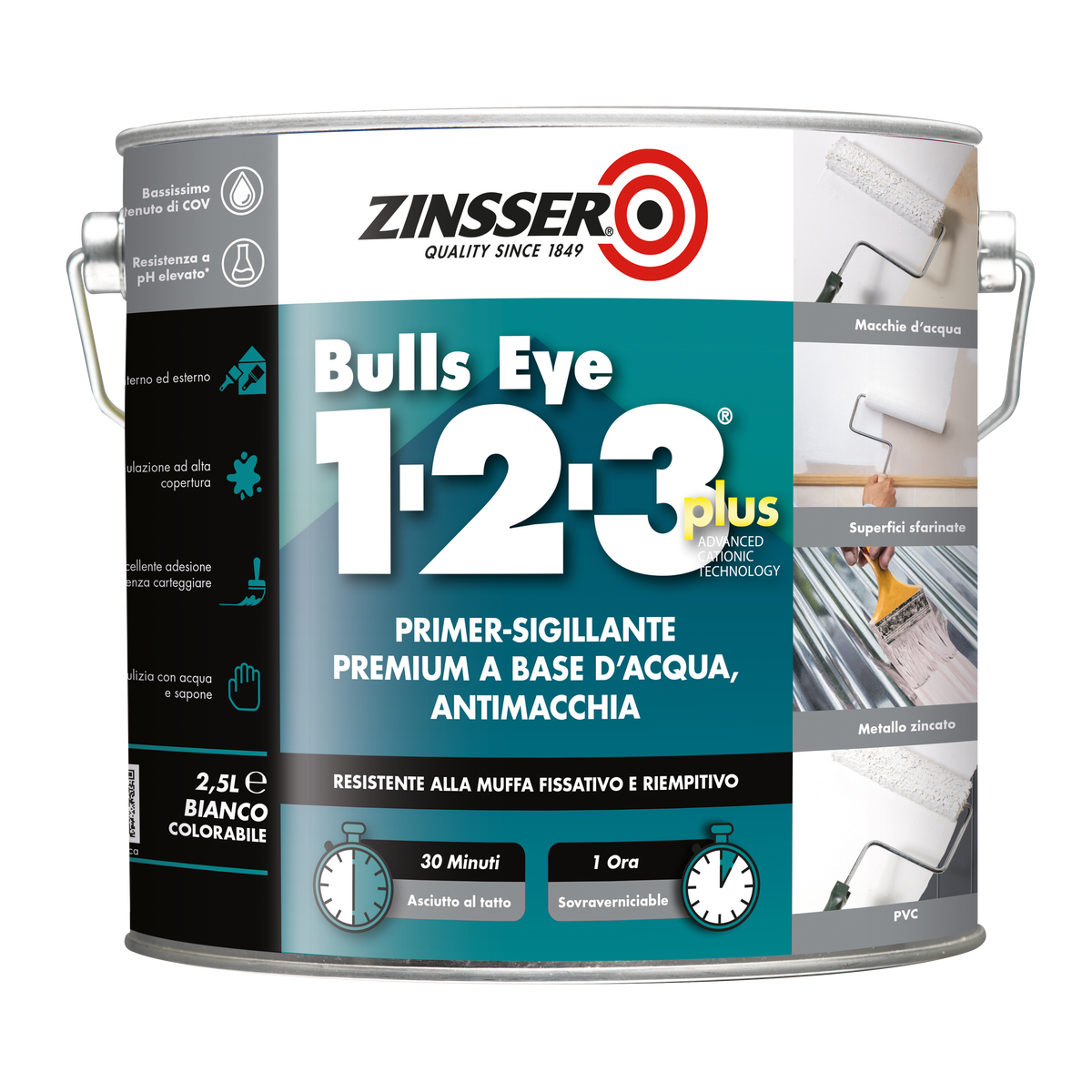 Zinsser® Bulls Eye 1-2-3® Plus