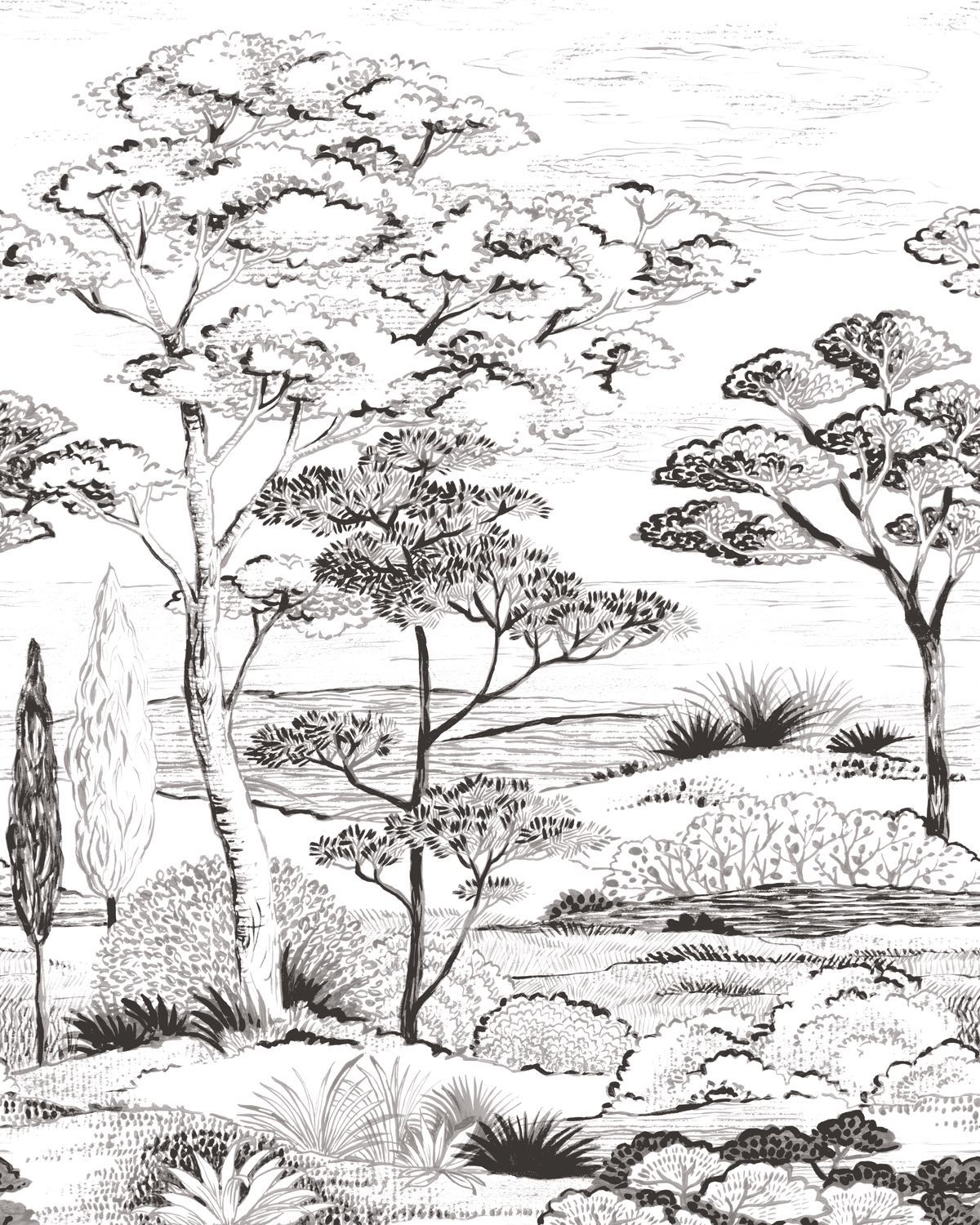 Pannello Murale Piana WonderWalls Casadeco Wallpaper
