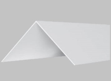 Paraspigolo Angolare sottile in PVC mis. 4x4x270 cm