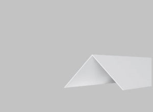Paraspigolo Angolare sottile in PVC mis. 1x1x270 cm