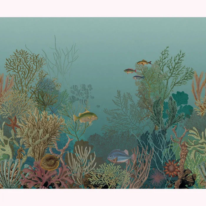 Carta da Parati Seaside AQUARIUM Casadeco Wallpaper