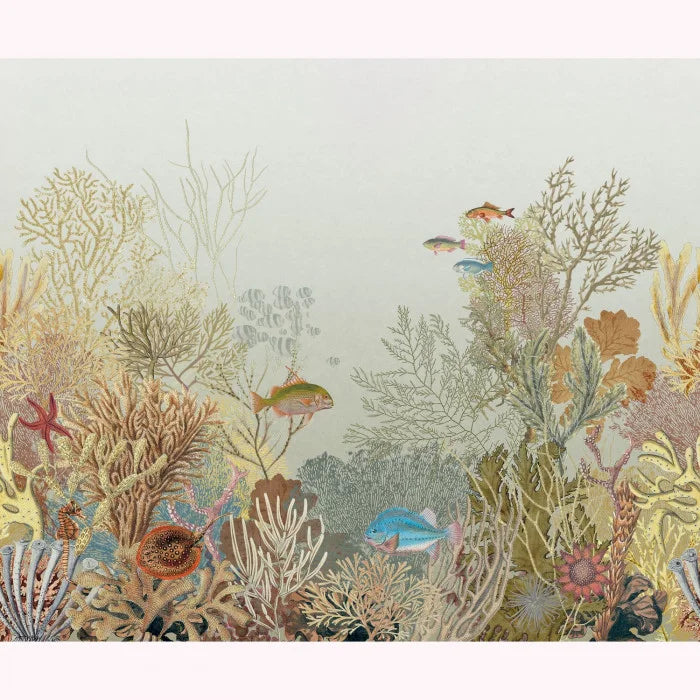 Carta da Parati Seaside AQUARIUM Casadeco Wallpaper