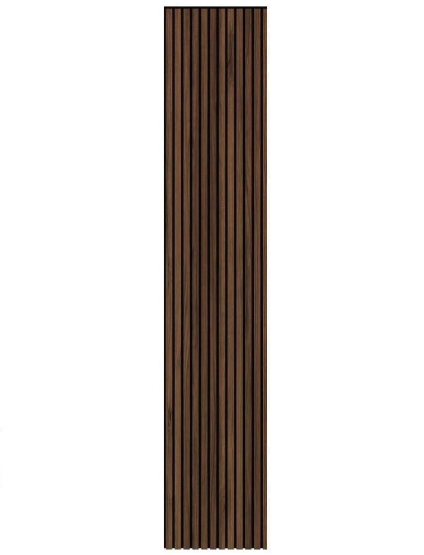 Listelli acustici in MDF Catania mis. 278 cm x 60 cm modello FLESSIBILE