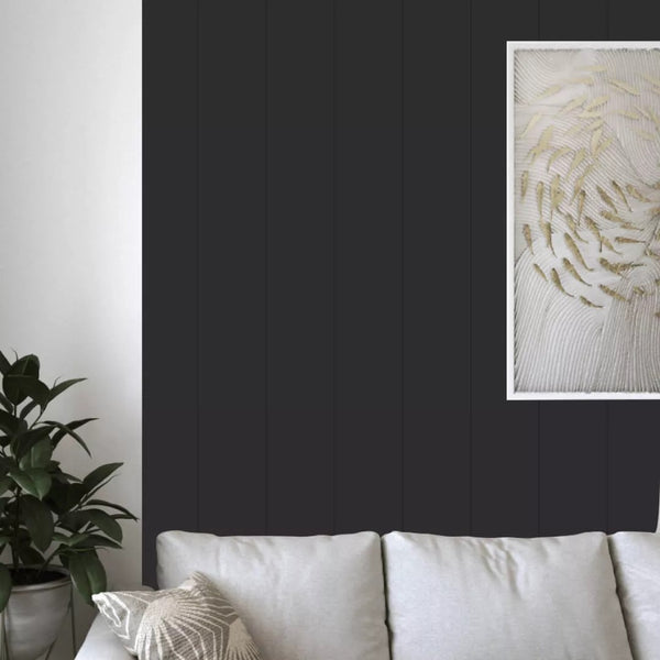 Big Doga in MDF Black mis. 275 cm x 20 cm