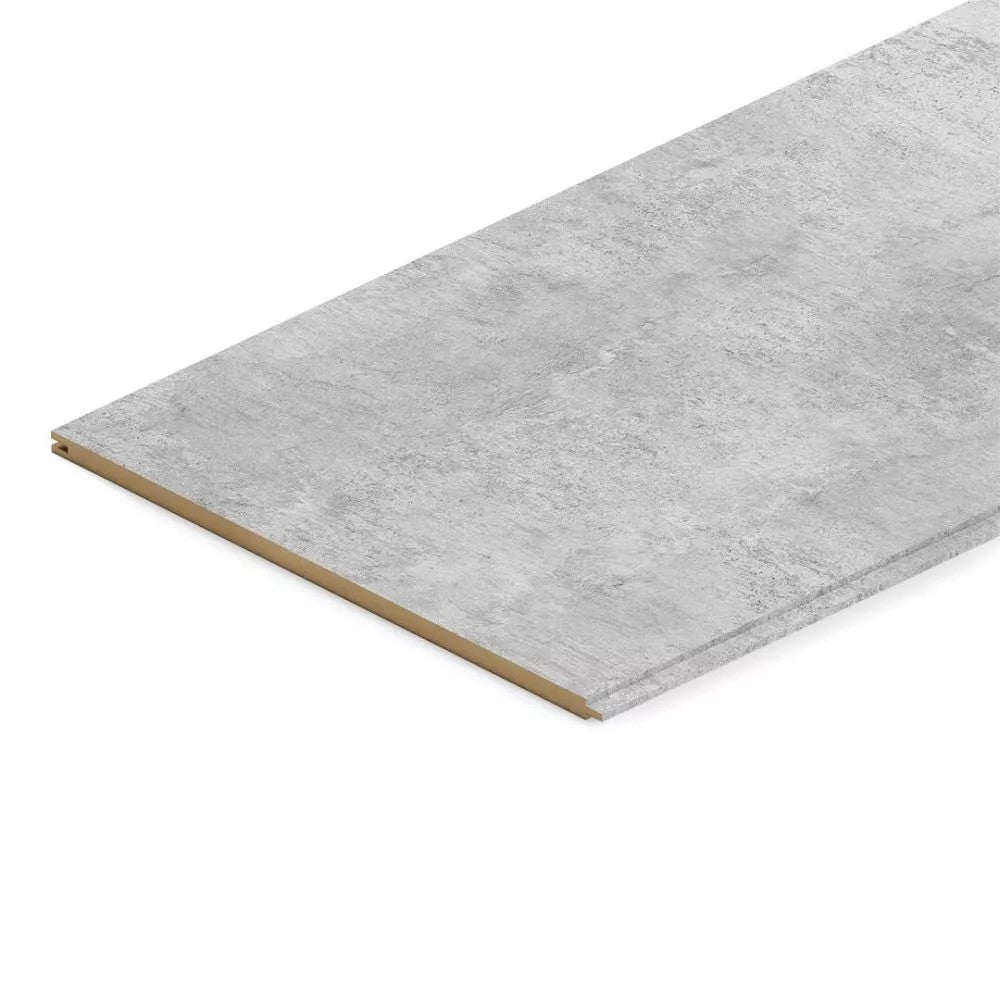 Big Doga in MDF Grigio Chicago mis. 275 cm x 20 cm