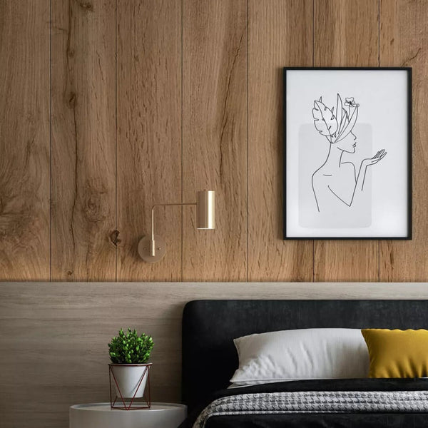 Big Doga in MDF Noce mis. 275 cm x 20 cm