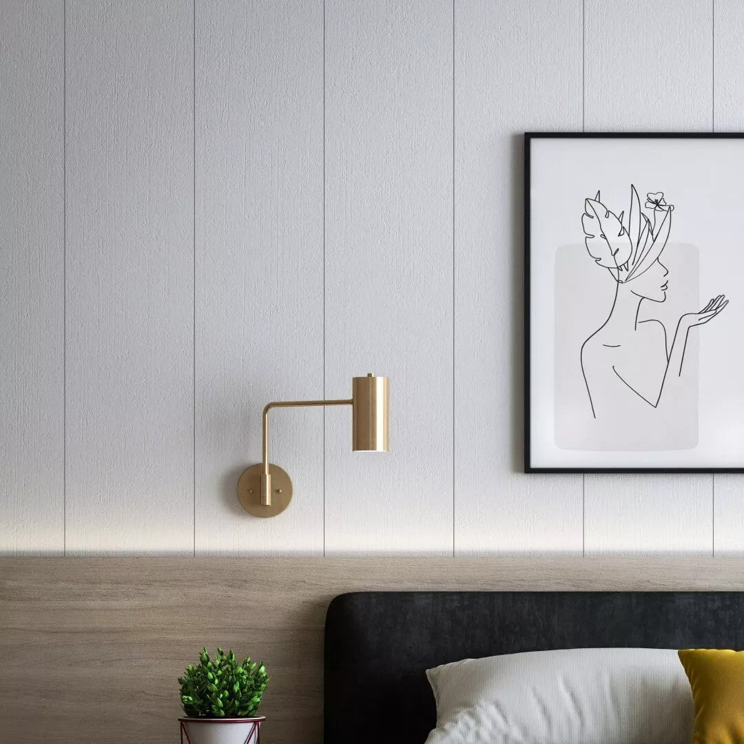 Big Doga in MDF White mis. 275 cm x 20 cm