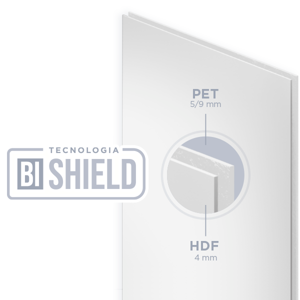 Pannello per Boiserie in polimero con tecnologia BISHIELD Ard Italia  misura 50x150 cm HP1452-1550