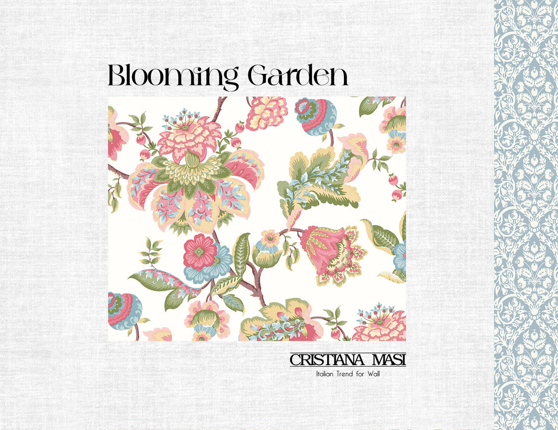 Carta da Parati BLOOMING GARDEN Cristiana Masi Wallpaper cod. 8391