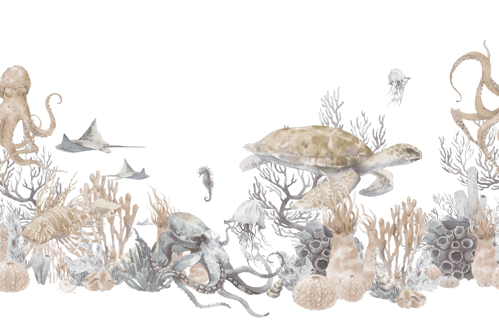 Carta da Parati al MQ Corallina Rimura Italian Design