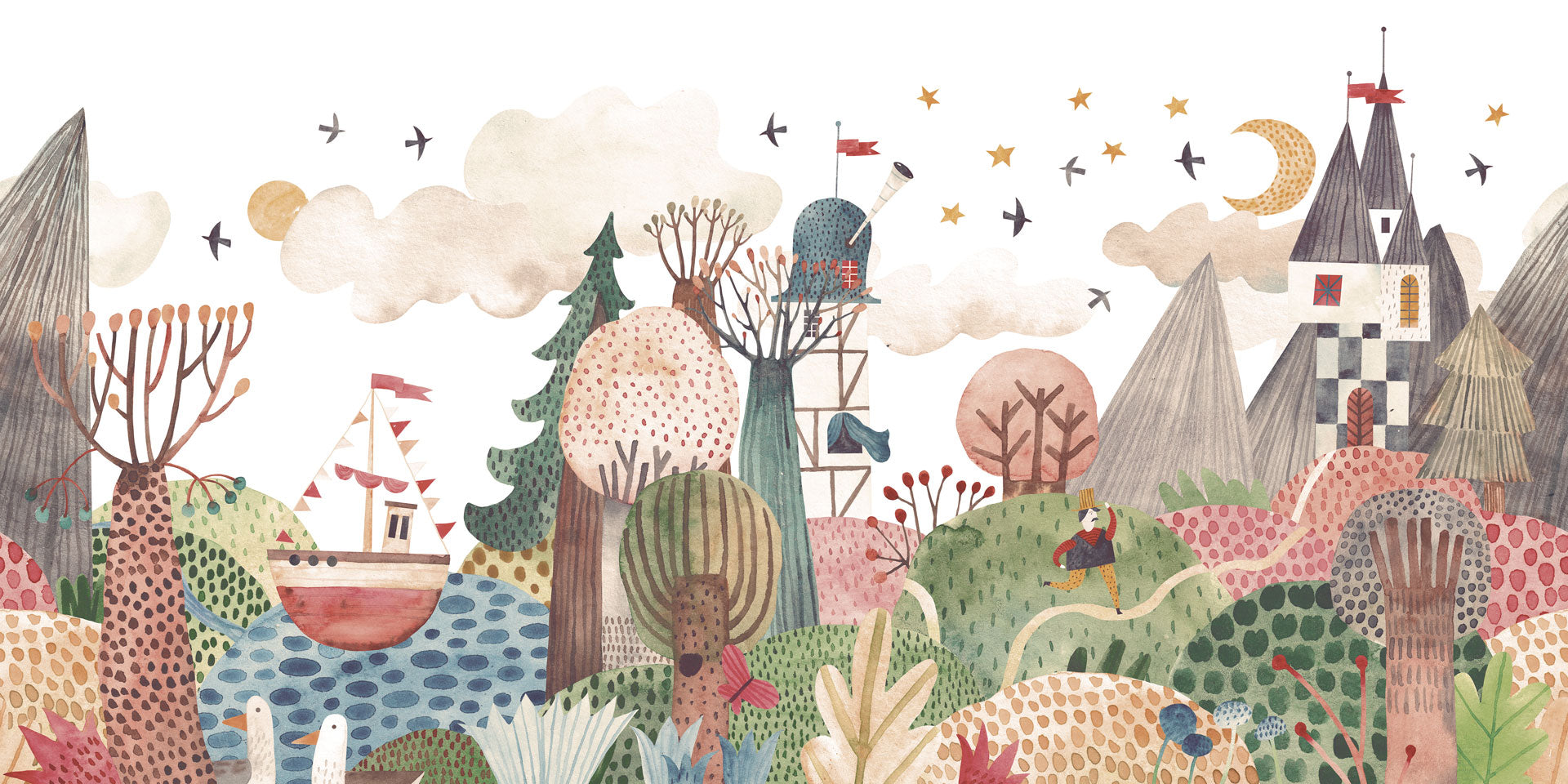 Carta da Parati al MQ Dreamland Rimura Italian Design