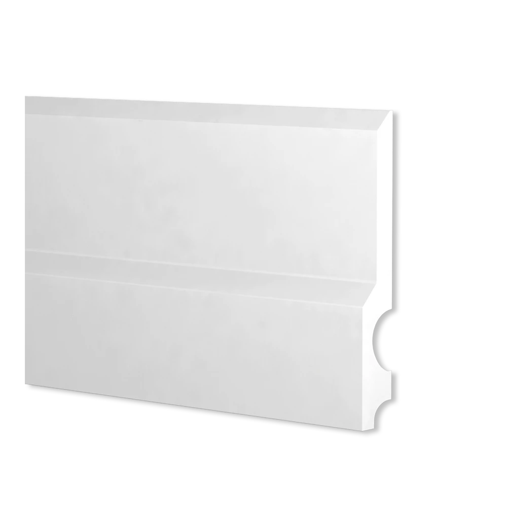 Battiscopa in polimero Ard Italia CF14 misura 2000x18x130 mm