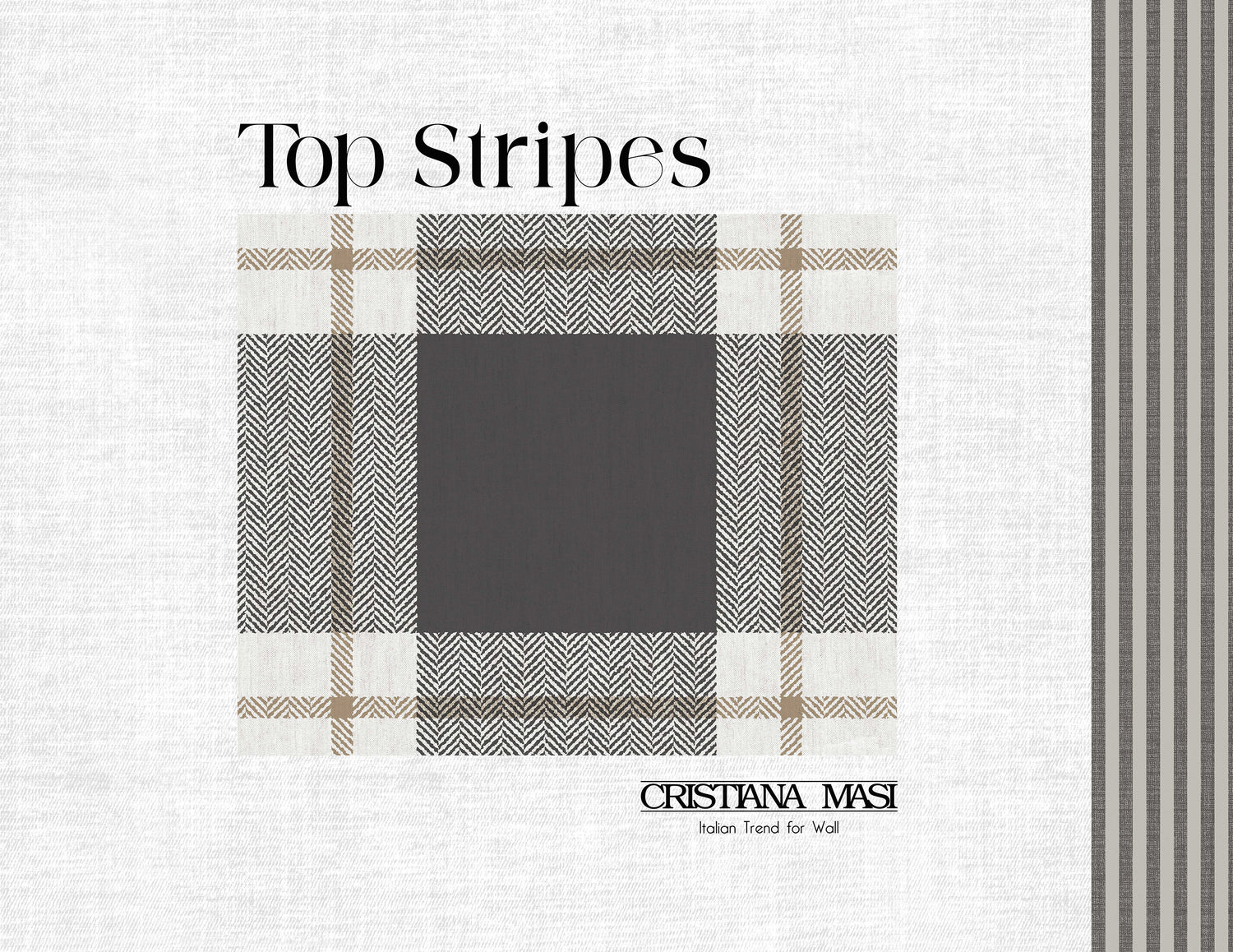 Carta da Parati Top Stripes Cristiana Masi Wallpaper cod. 38414