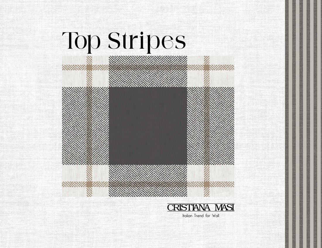 Carta da Parati Top Stripes Cristiana Masi Wallpaper cod. 38434
