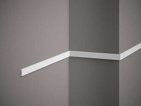 Cornice per boiserie polyforce 2x0,5x200 cm cod. MD012