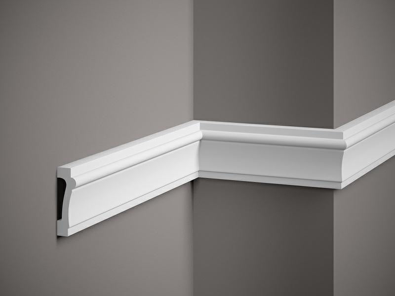 Cornice per boiserie polyforce 7,3x2,3x200 cm cod. MD007
