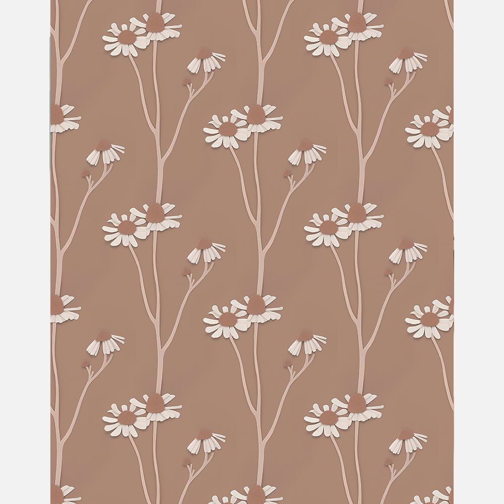 Carta da Parati Studio Ditte Chamomile Wallpaper Nude