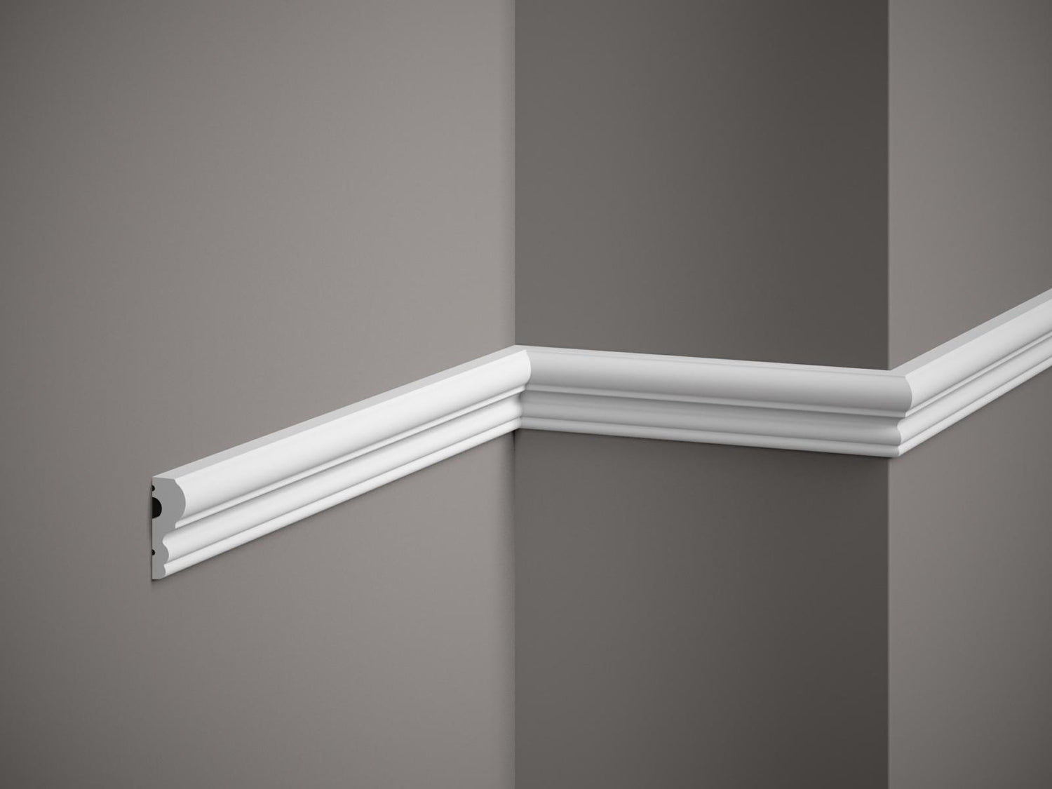 Cornice per boiserie polyforce 4,1x1,5x200 cm cod. MD325
