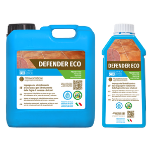 Defender Eco - Impregnante idrofobizzante a base acqua per il trattamento delle fughe di terrazze e balconi