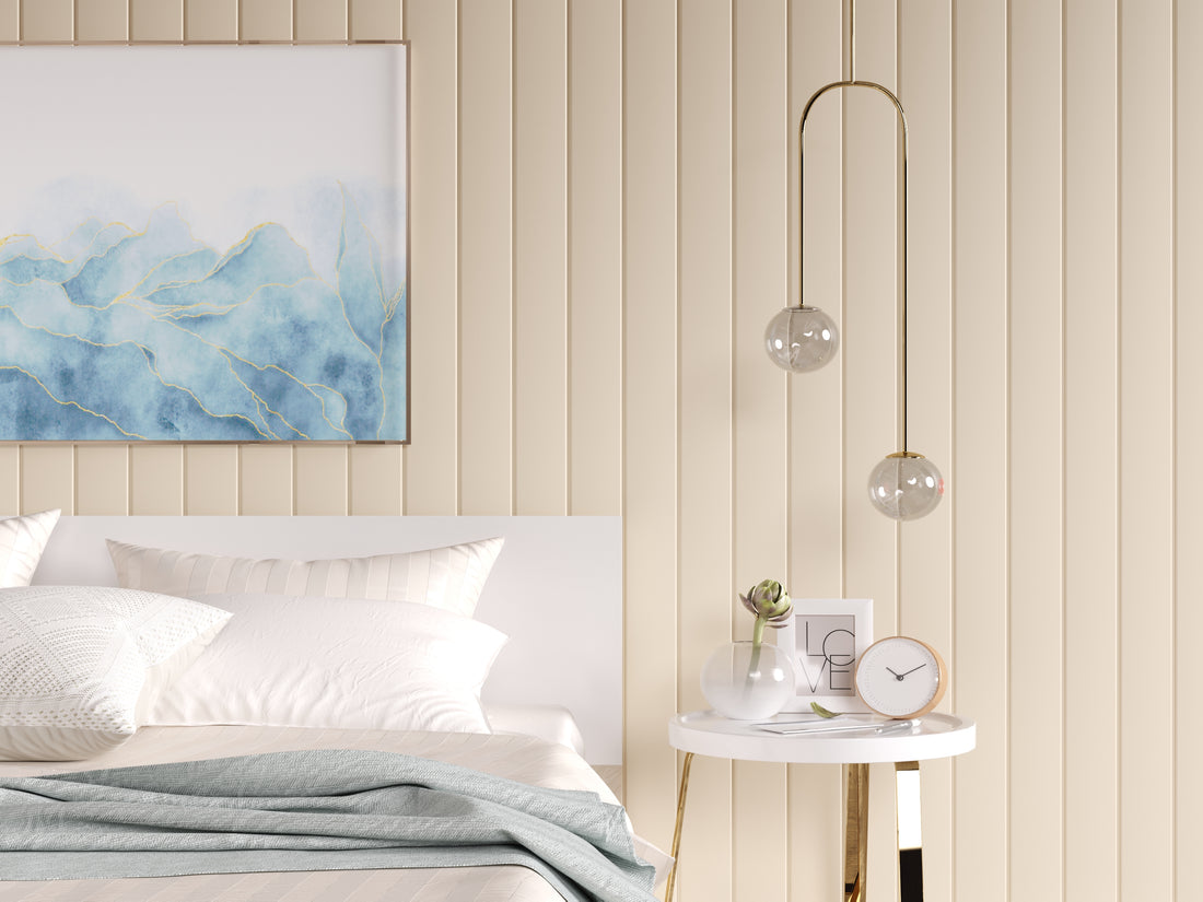 Doghe Listelli in MDF colore Beige  mis. 120 x 8 x 2750 mm - OFFERTISSIMA!