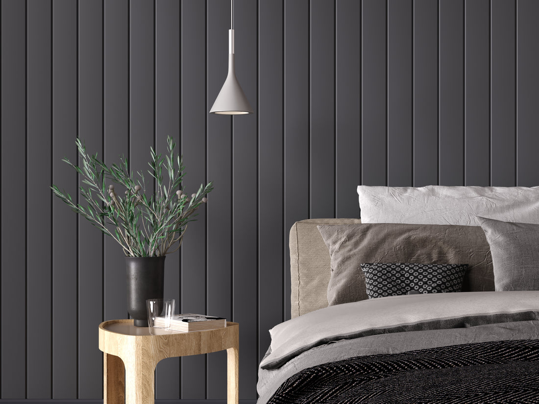 Doghe Listelli in MDF colore Grigio  mis. 120 x 8 x 2750 mm - OFFERTISSIMA!