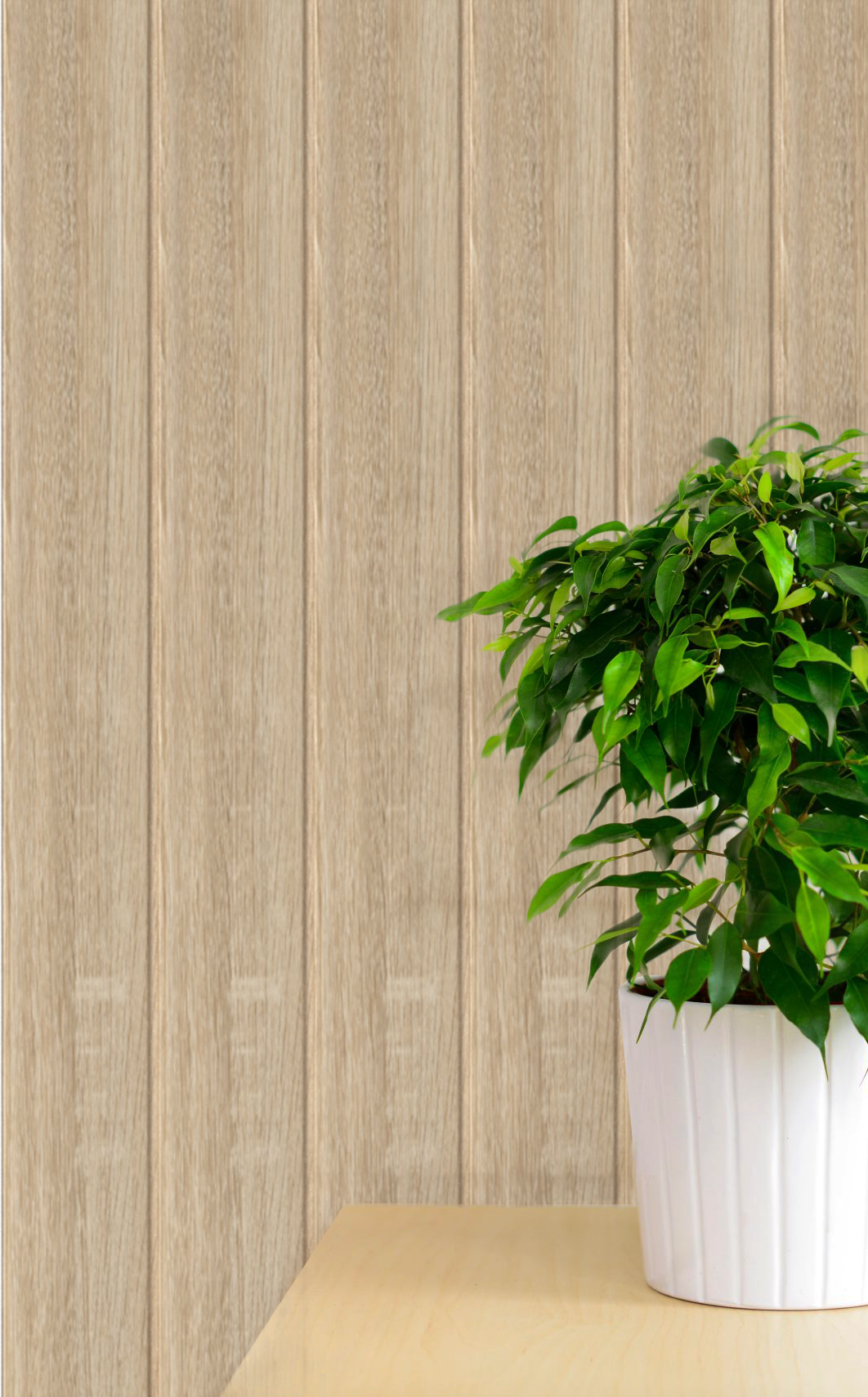 Doghe Listelli in MDF colore Naturale  mis. 120 x 8 x 2750 mm - OFFERTISSIMA